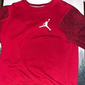 Men's Red Air Jordan Sweatshirt